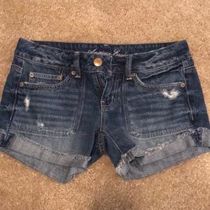 Jean shorts